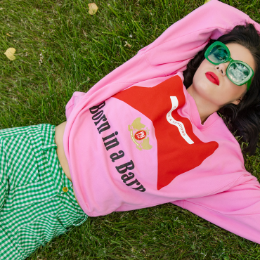 The Pink Barnboro Sweater